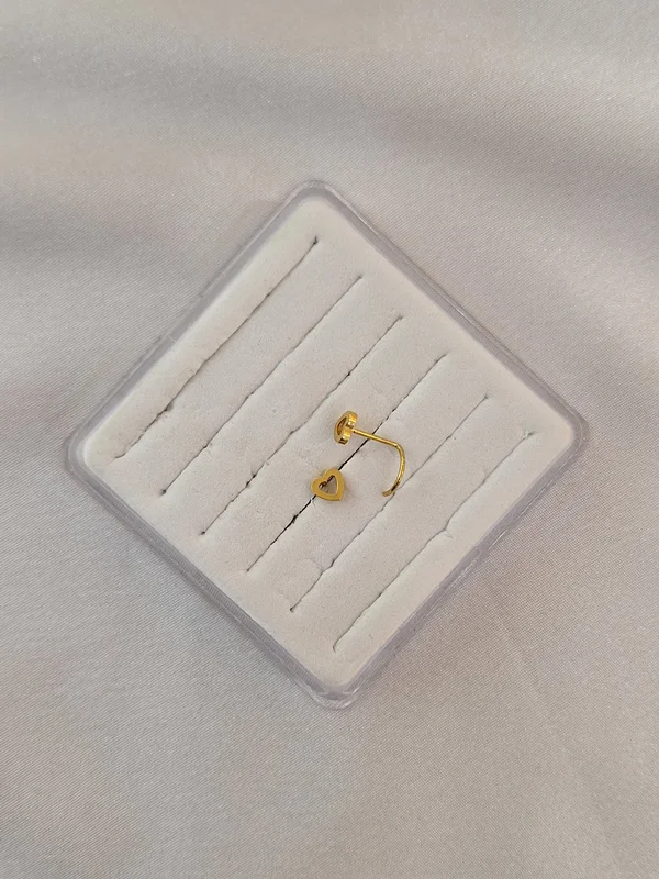 پیرسینگ بینی قلب کد 240620