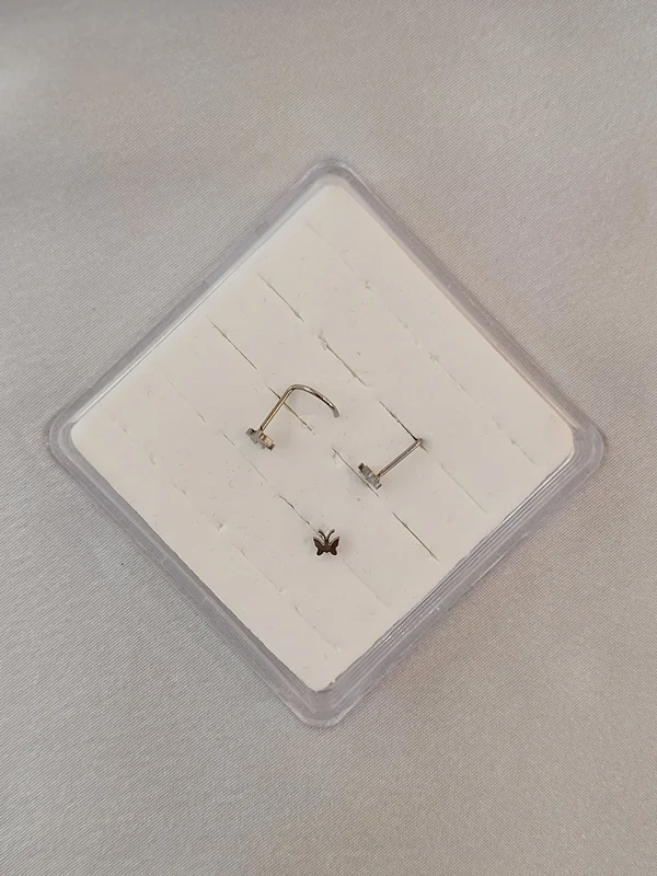 پیرسینگ بینی اچ سی پروانه کد 240633