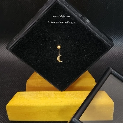 پیرسینگ ابرو طرح ماه کد 250200