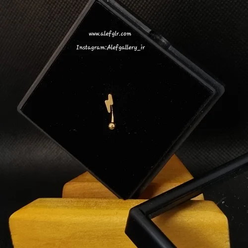 پیرسینگ ابرو طرح رعد کد 250198