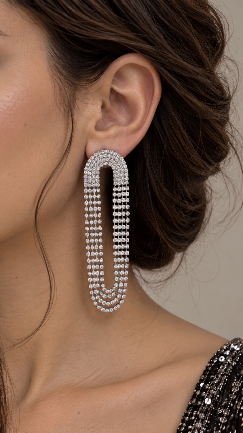 گوشواره جواهری