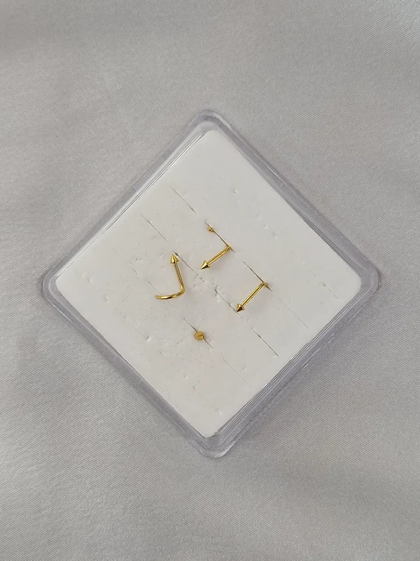 پیرسینگ بینی اچ سی مخروطی کد 240638