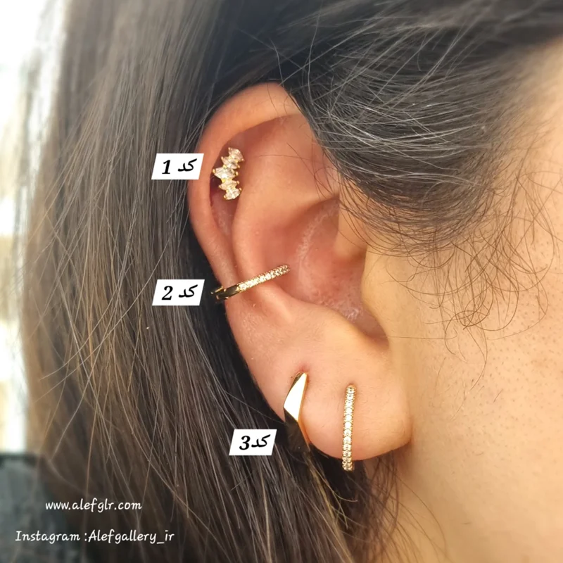 گلگوش حلقه ای ژوینگ کد 250098